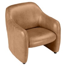 Philippa Cow Leather Armchair